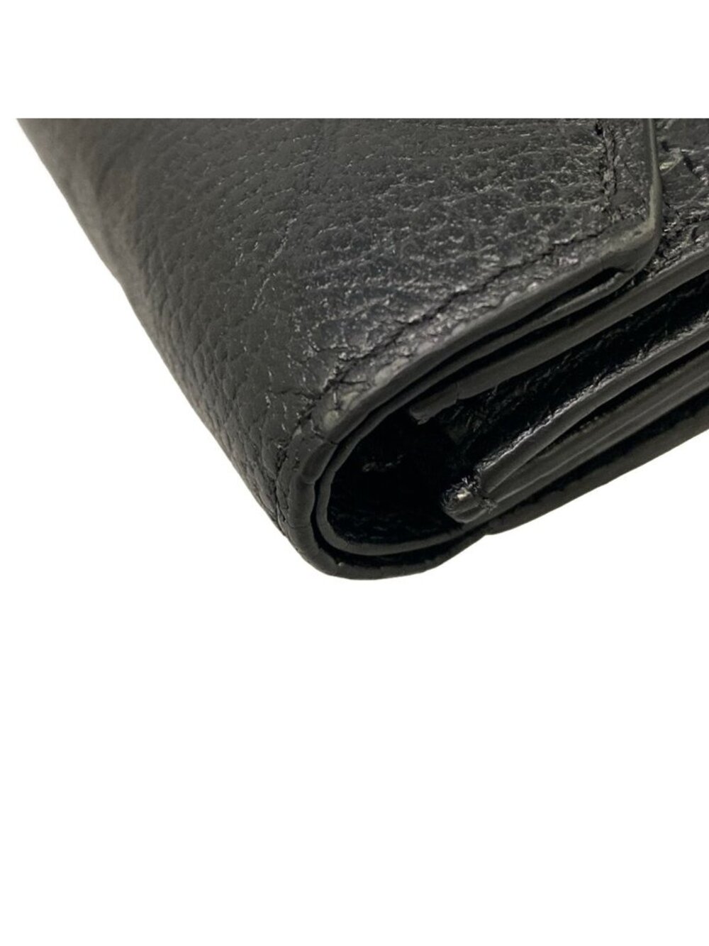 Louis Vuitton Trifold Wallet Monogram Empreinte Portefeuille Zoe Noir Leather - Picture 7 of 11